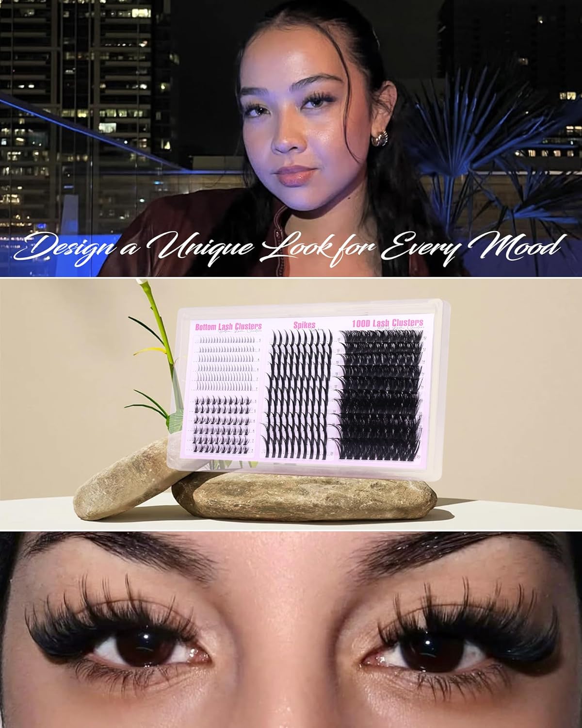 Glam Lash Clusters Kit