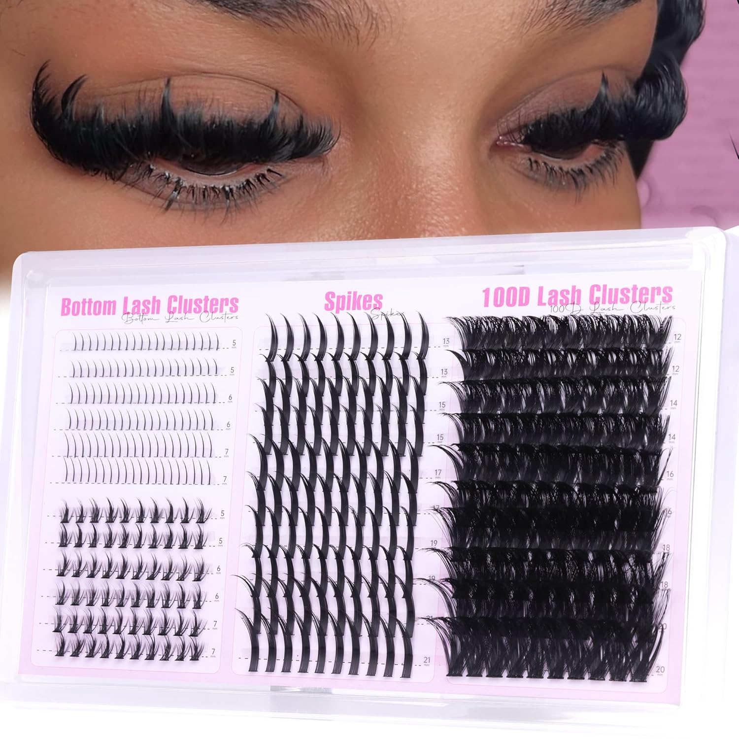 Glam Lash Clusters Kit